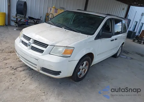 2008 Dodge Grand Caravan Se из США, поврежденный, VIN 1D8HN44H48B127363